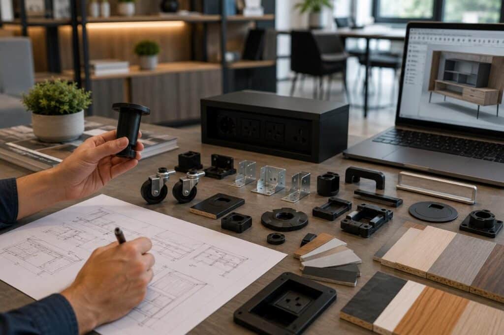 Tendências em design de móveis corporativos e residenciais: A importância dos pequenos detalhes 2 O design de móveis corporativos e residenciais está sendo redefinido por detalhes que, embora discretos, exercem enorme influência sobre a qualidade, a funcionalidade e o valor percebido dos produtos.
