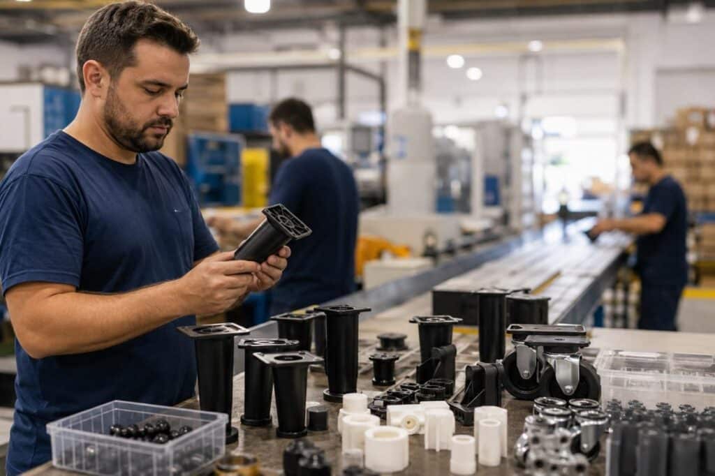O impacto de fornecedores confiáveis na linha de produção moveleira: Como evitar atrasos 2 O impacto de fornecedores confiáveis vai muito além do simples fornecimento de componentes para a produção de móveis.